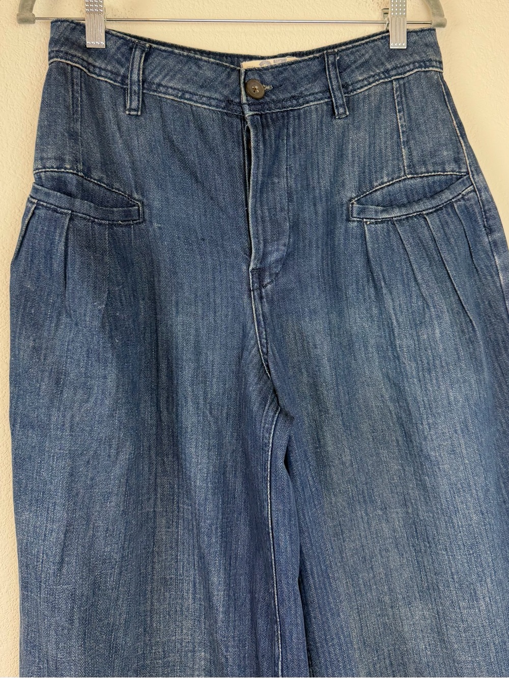 Free People We The Free Charlie Wide-Leg Jeans Size 27 - Picture 6 of 14